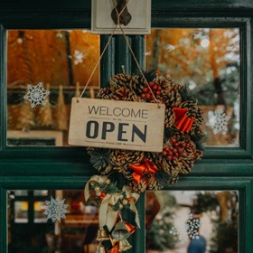 Deur Winkel Feestdagen Kl Deur Winkel Feestdagen Kl